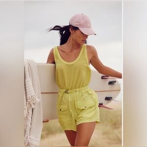 Free People Movement Pacific Coast Hike Onesie | Yellow FP Movement Romper